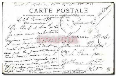 Paris — A Basílica de Montmartre — Gráfico — Verso
