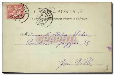 LYON — Fonte Bartholdi (Praça dos Terreos) — Coleções ND. Fot. n°10 — Verso