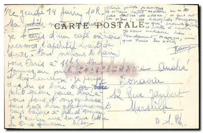 LYON — A Catedral Saint-Jean — M.F. — n°154 — Verso