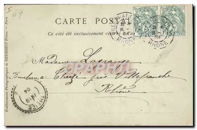 Kościół Ainay — Lyon — Wydawca ND Phot. n°23 — Rewers