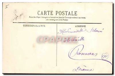 LYON — Najświętsza Maryja Panny z Fourvière — Widok z Wieży Metalowej — L.L. — Rewers