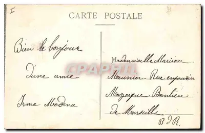 Absydę Fourvière — Lyon — wydawca nie widoczny — Rewers