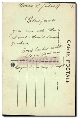 LYON — Najświętsza Maria z Fourvières — Absydę — L. B. — Rewers