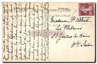 LYON - Most Lafayette, Cordeliers i nabrzeże Retz - LL — Rewers