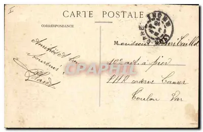 LYON — Pont du Palais de Justice et Coteau de Fourvière — E. R. n° 232 — Verso