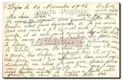 LYON — Fontaine Bartholdi — Carrier, editore, modello depositato — Verso