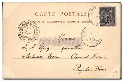 LYON — El Palacio de Justicia & el Coteau de Fourvière — ND Phot — Reverso