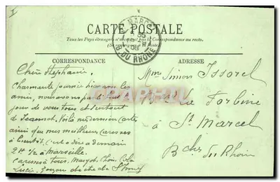 LYON — Pałac Sądowy i Wzgórze Fourvière — Wieża i Restauracja Gay — LI. — Rewers