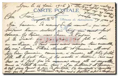 Lyon. De Brug van de Boucle en de Ingang naar het Park — LV & Co. — Achterkant