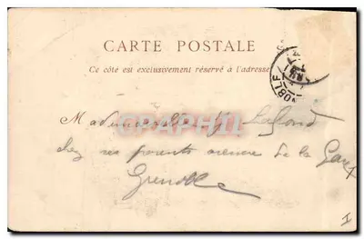 Fourvières — O Antigo Santuário e a Basílica — Coleções ND. Plot, n°103 — Verso