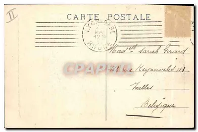 Cours de l'Archévêché e Fourvière — Lyon — E.R. n°64 — Verso