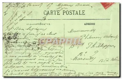 LYON — Najświętsza Panna Maryi na Fourvière — LL. n° 178 — Rewers