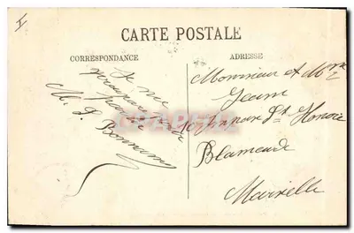 LYON — O Ponte da Boucle e vista sobre Saint-Clair — LL. — n° 433 — Verso