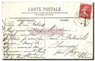 Vichy — O Casino — A Veranda e o Teatro — LL. — n° 307 — Verso