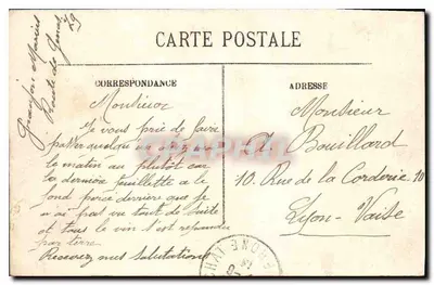 LYON — Plac Cordelier i Pałac Giełdowy — Selecta, n°59 — Rewers
