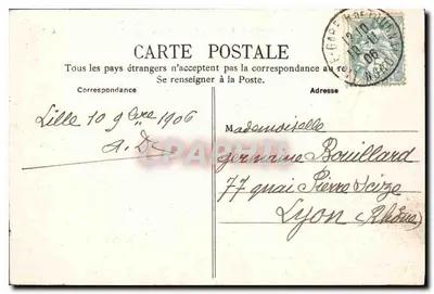 Lille — La Porte Saint-André — A.T. n°29 — Rewers
