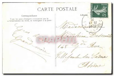 TOULON — Plac de Gare — ELD, n° 306 — Rewers