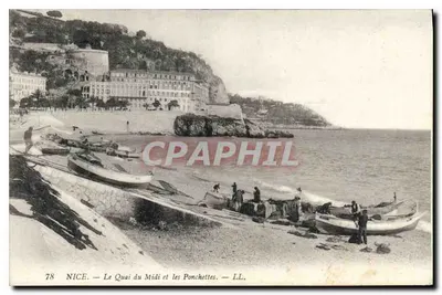 Nice — Quai du Midi i Ponchettes — LL.