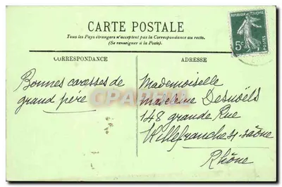 Nice — Quai du Midi i Ponchettes — LL. — Rewers