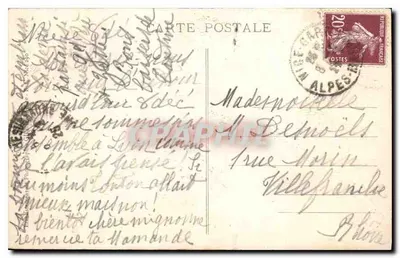 Nice — Widok z kwiatów — Wydawnictwo Offiste, n°142 — Rewers