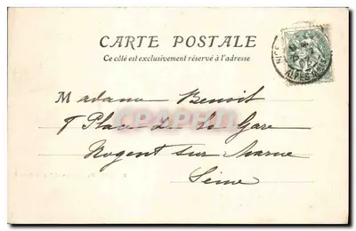 Mont Boron i Cap de Nice — widok wybrzeżny — wydawca anonimowy, nr 20 — Rewers