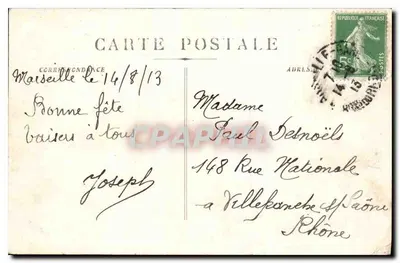 Marsiglia — Il Castello d'If — S.A.P. - 30 — Verso