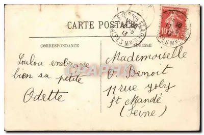 Juan-les-Pins — Le Bord de Mer — Éditeur LL — Verso