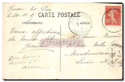 Cap d'Antibes — Najbardziej odległa część kapituły — wydawca Shlëcoza, n° 40 — Rewers