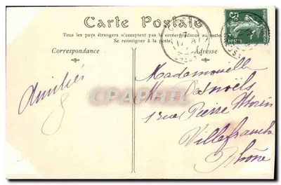 CROZANT (Creuse) — Most nad rzeką Sédelle — Rewers