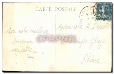 Marseille — Fort Saint-Jean — Uitgever niet geïdentificeerd — Achterkant