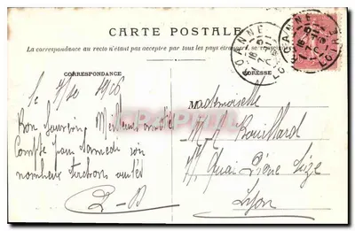 Roanne — Most kolejowy — Mme Lafay-Boucier, wyd. Roanne — Rewers