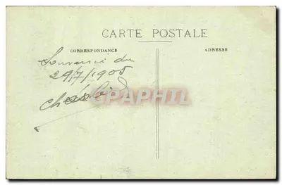 Carolles — De top van het Port du Lude — Achterkant
