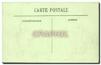 Chantilly — O Castelo — A Fachada Nordeste — Editor J. Goutet, n° 132 — Verso