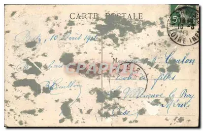 SAILLE (L.O.I.) — Un joyeux Trio — C.P. O.P. 16 — Reverso