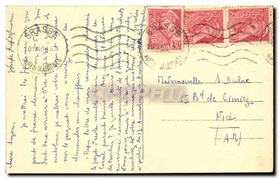 Vichy — Il Pavillon de Sévigné — Verso