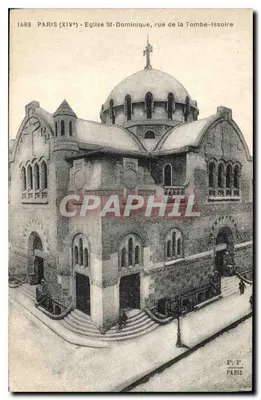Église Saint-Dominique — rue de la Tombe-Issoire — F.P. PARIS