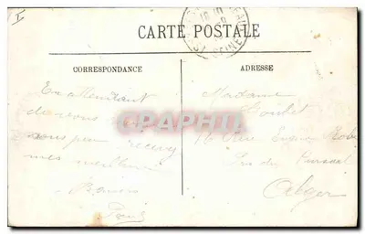 Paryż — Arc de Triomphe — Wydawca Le Médecin Chef — Rewers