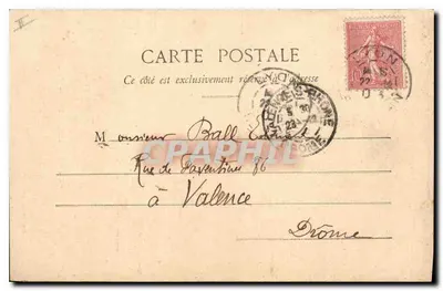 Lyon — Katedra św. Niziera — Wydawnictwo Giletta, Nice, nr 8354 — Rewers