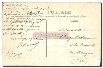 Lyon — Kaplica Instytutu Kartuzów — A. Michel, wydawca, nr 41 — Rewers