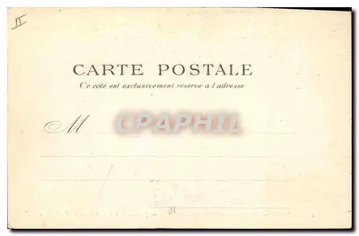 Paryż — Muzeum Historii Naturalnej — Ogród Botaniczny — P. P. C. Paryż — Rewers