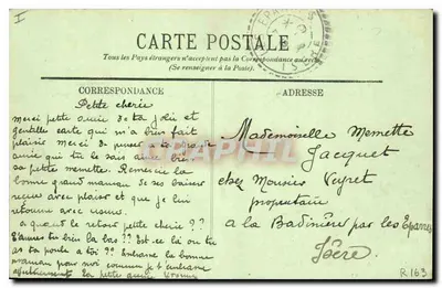 LYON — Fontaine Bartholdi — LL. — Verso