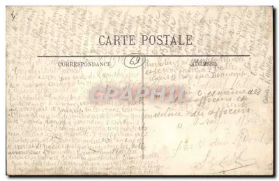LYON — Place des Terreaux, Palazzo della Città e Palazzo degli Arti — editore Graphil, n° 253 — Verso