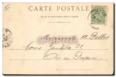 LYON - L'Hôtel-de-Ville — éditeur L. Rouleau, n° 21/8/01 — Verso