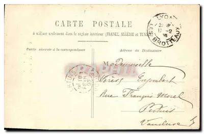 Lyon - Catedral de São João — editor anônimo, n° 39 — Verso