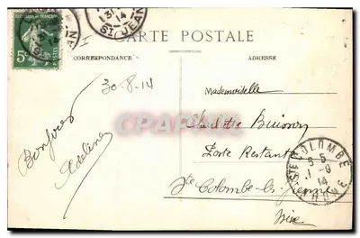 Torre metálica de Fourvière — E. R. — n°22 — Verso