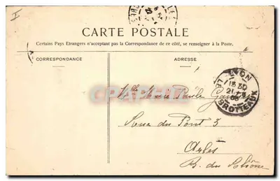 Lyon — Trzy porty katedry Świętego Jana — Wydawca: B. du Solome — Rewers