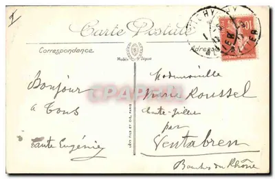 Vichy — Widok na rzekę Allier — LL. — Rewers