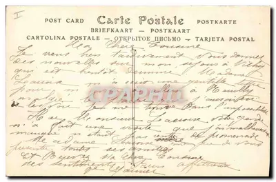 Vichy — Kasyno, szklana i metalowa ogrodzona veranda — RD Phot. — Rewers