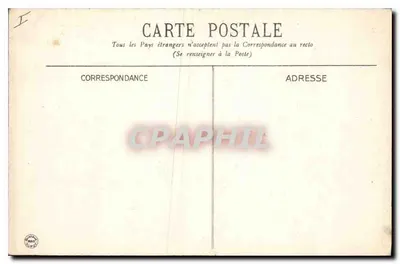 Vichy — Statue de la Charité — Entrée de l'Hôpital Civil — G.D. — Rewers
