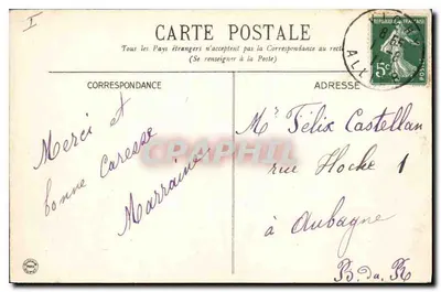 Vichy — Hotel de Ville — G.D. — Rewers